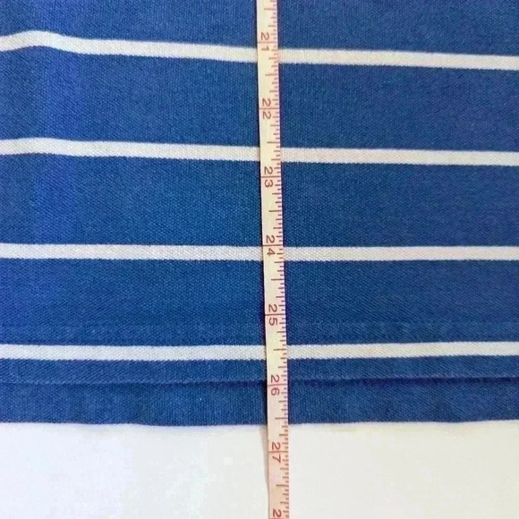 Men's Blue Striped Ralph Lauren Polo Assn Size M - Picture 7 of 7